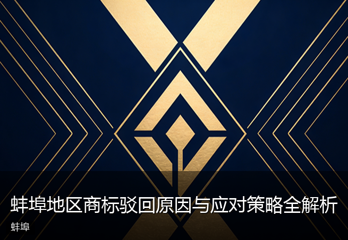 蚌埠地区商标驳回原因与应对策略全解析