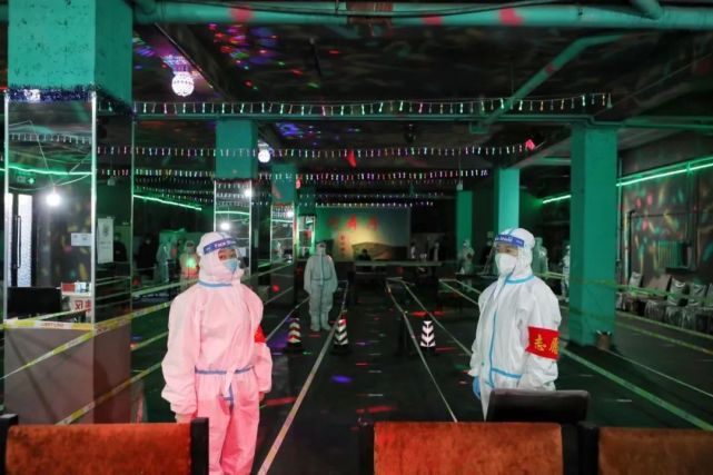 漠河舞厅成为临时核酸检测场所