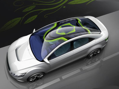 华为进军汽车领域？“菊花”商标出现在车尾也