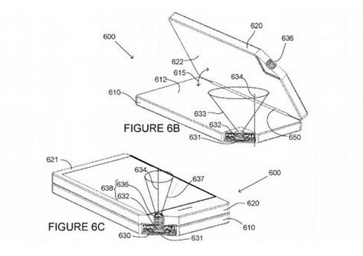 微软“Surface Phone”可折叠设备摄像头专利曝光 微软“Surface Phone”可折叠设备摄像头专利曝光