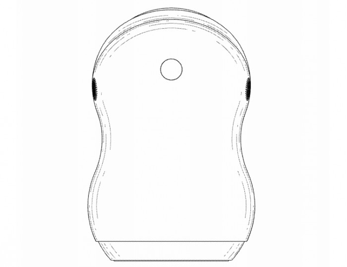 专利显示LG正在研发智能家用机器人 长得有点像套娃